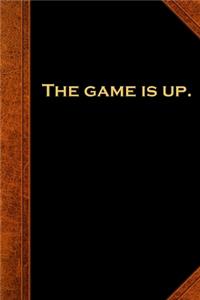 2020 Daily Planner Shakespeare Quote The Game Is Up 388 Pages