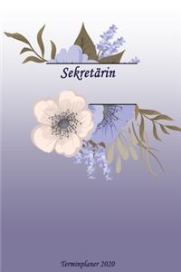 Sekretärin Terminplaner 2020
