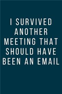 I Survived Another Meeting That Should Have Been An Email