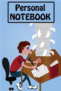 Personal Notebook-Journal - with Lined Pages for Lyrics and Manuscript Paper For Notes for ... into Awesome Songs (Songwriting Notebooks)