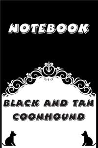 Black and Tan Coonhound Notebook