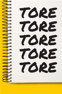 Name TORE A beautiful personalized