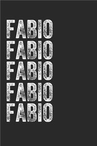 Name FABIO Journal Customized Gift For FABIO A beautiful personalized