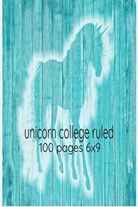 Unicorn College ruled