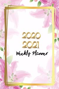 2020-2021 Weekly Planner