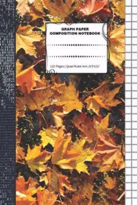 Graph Paper Composition Notebook