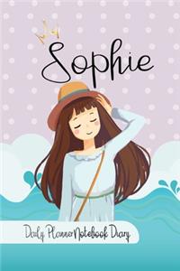 Sophie Daily Planner Notebook Diary