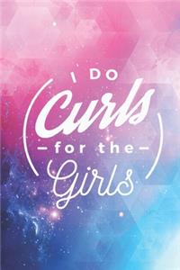 I do curls for the girls - funny gym workout Journal