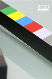 A5 2020 Diary Week To View Paperback Cover With Alternative Design -