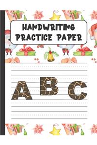 Handwriting Practice Paper ABC