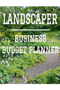 Landscaper Business Budget Planner