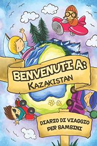 Benvenuti A Kazakistan Diario Di Viaggio Per Bambini