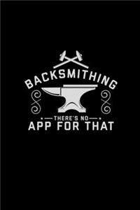 Blacksmithing there's no app for that