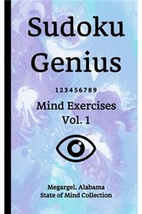 Sudoku Genius Mind Exercises Volume 1