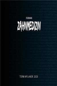 Studiengang Zahnmedizin - 2020 Terminplaner