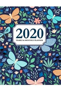 2020 Yearly and Monthly Planner