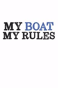 My Boat my Rules: Boat Owner I Captain I Sailing I Sailor