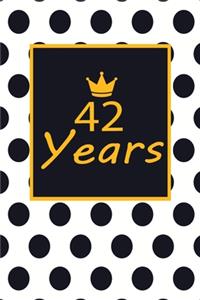 42 years