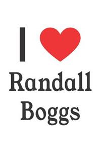 I Love Randall Boggs: Randall Boggs Designer Notebook