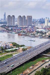 Drone View of Ho Chi Minh City in Vietnam Journal