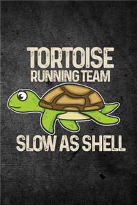 Tortoise Running Team Slow As Shell