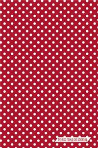 My Red Polka Dot Journal