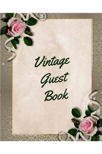 Vintage Guest Book