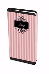 NON DATED DIARY CANDY STRIPE