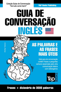 Guia de Conversação Português-Inglês e vocabulário temático 3000 palavras