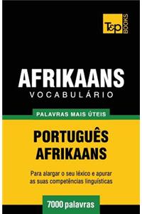Vocabulário Português-Afrikaans - 7000 palavras mais úteis