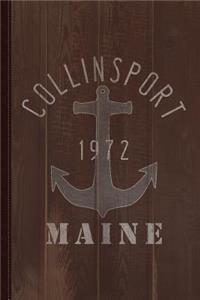 Collinsport Maine Vintage Journal Notebook