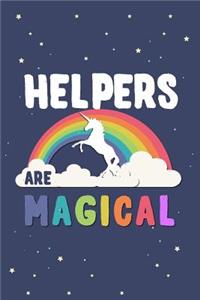 Helpers Are Magical Journal Notebook