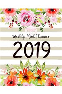 Weekly Meal Planner 2019