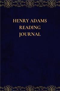Henry Adams Reading Journal