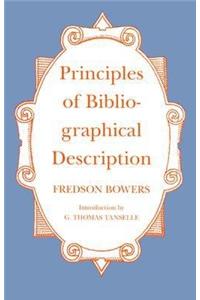 Principles of Bibliographic Description