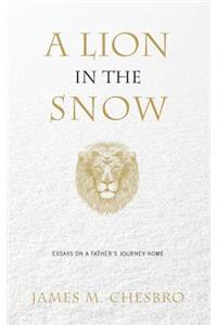A Lion in the Snow