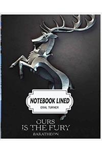 Notebook Lined Baratheon: Notebook Journal Diary