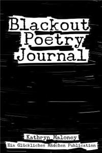 Blackout Poetry Journal