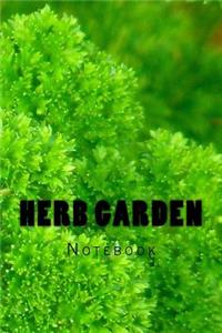 Herb Garden: Notebook