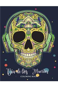Dia de Los Muertos Coloring Book