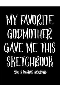 My Favorite Godmother Gave Me This Sketchbook - She Is Freaking Awesome