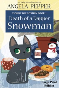 Death of a Dapper Snowman - Large Print