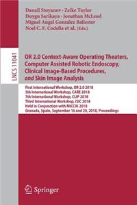 Or 2.0 Context-Aware Operating Theaters, Computer Assisted Robotic Endoscopy, Clinical Image-Based Procedures, and Skin Image Analysis