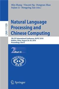 Natural Language Processing and Chinese Computing