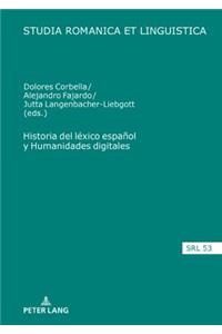 Historia del lexico espanol y Humanidades digitales