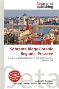 Sobrante Ridge Botanic Regional Preserve