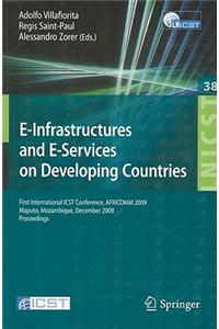 E-Infrastructures and E-Services on Developing Countries