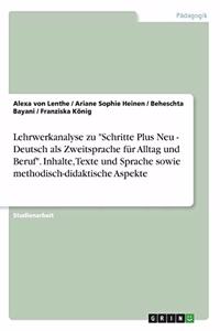 Lehrwerkanalyse zu 