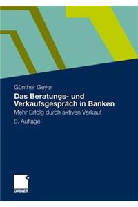 Das Beratungs- Und Verkaufsgespräch in Banken