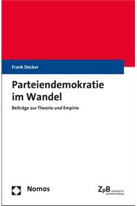 Parteiendemokratie Im Wandel